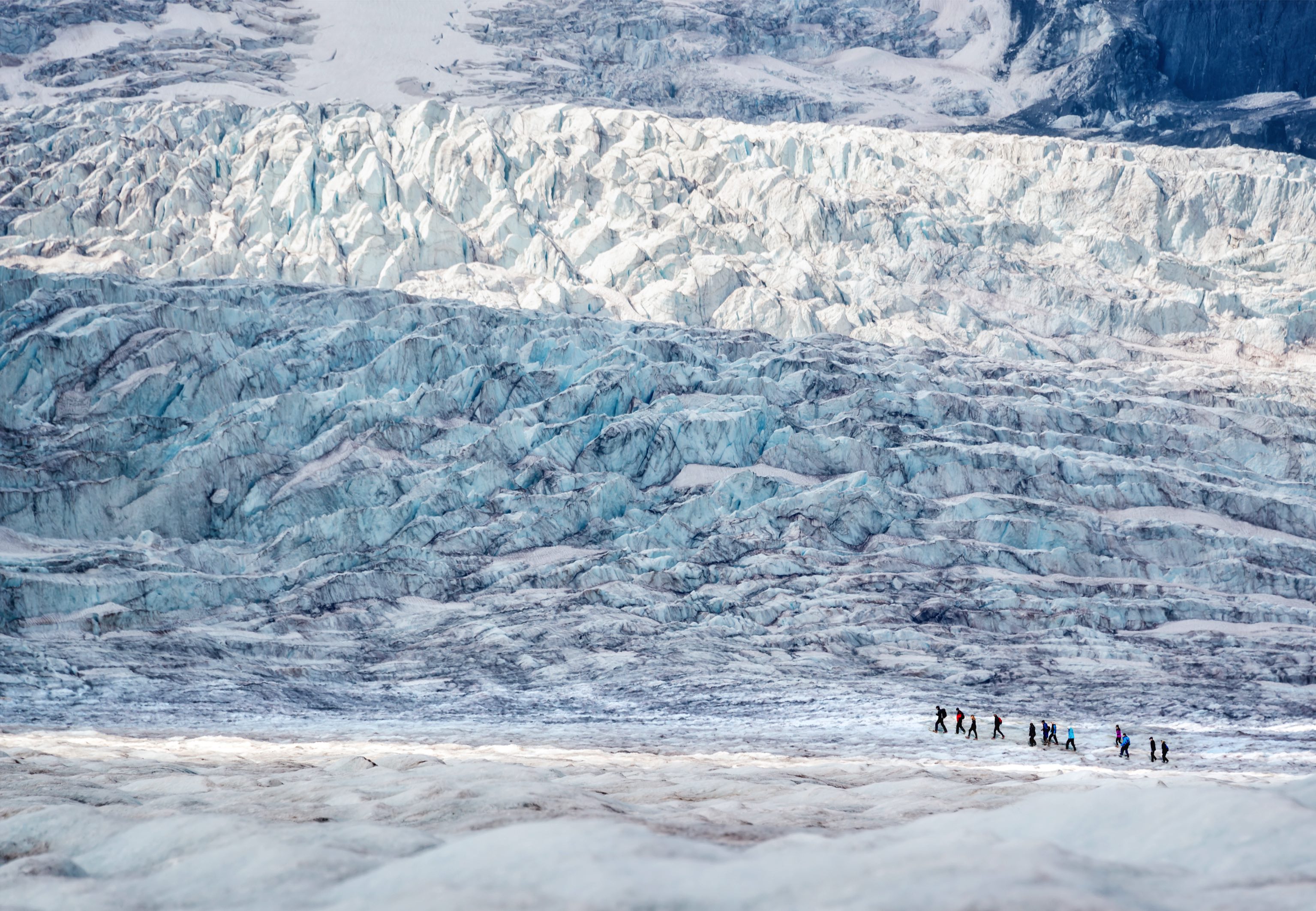 Glacier au Québec